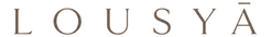 LOUSYĀ — wordmark détouré (fond transparent)