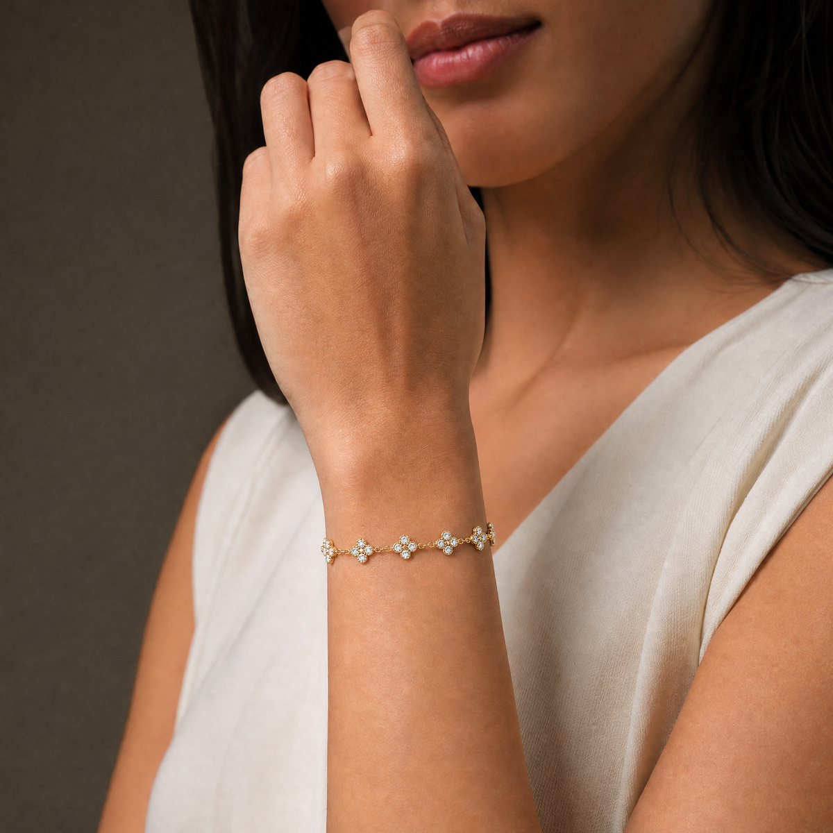 Bracelet CLOVER ROSÉ
