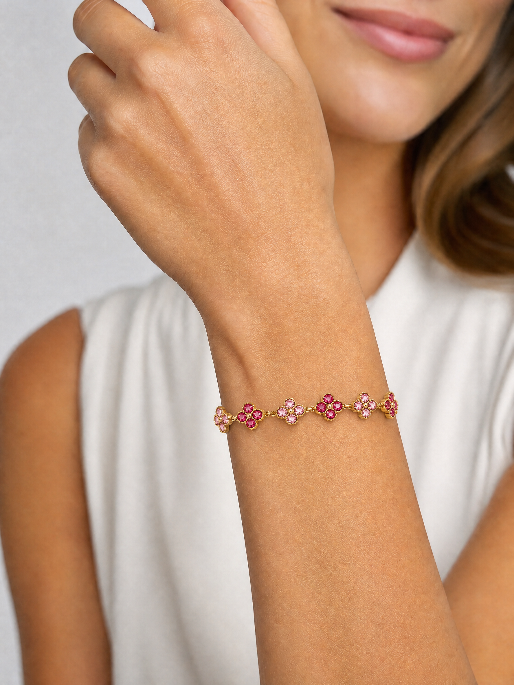 Bracelet CLOVER ROSÉ